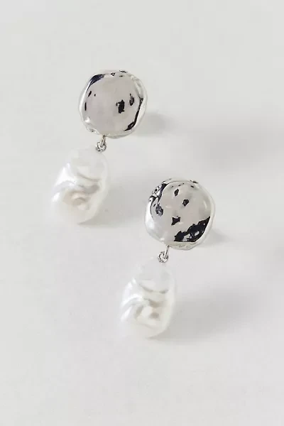 Pearl Drop Statement Earring