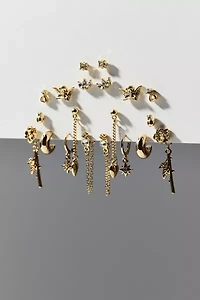Celeste Post And Hoop Earring Set