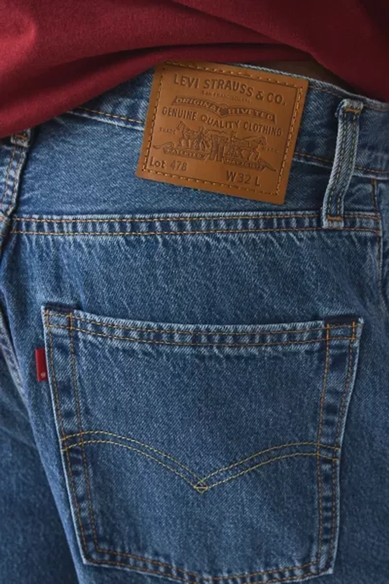 Levi's® 478 Baggy Denim Capri Jean