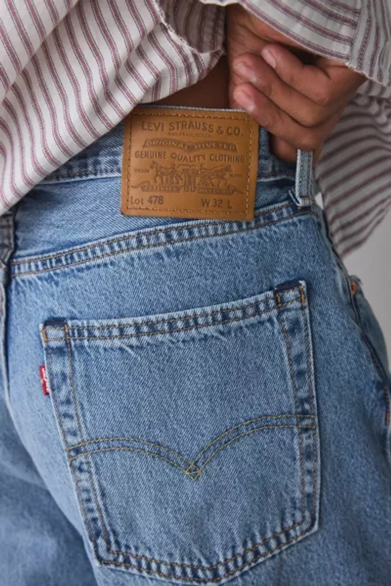 Levi's® 478 Baggy Denim Capri Jean