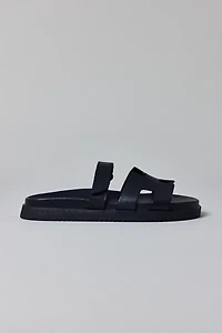 Steve Madden Mayven Leather Slide Sandal