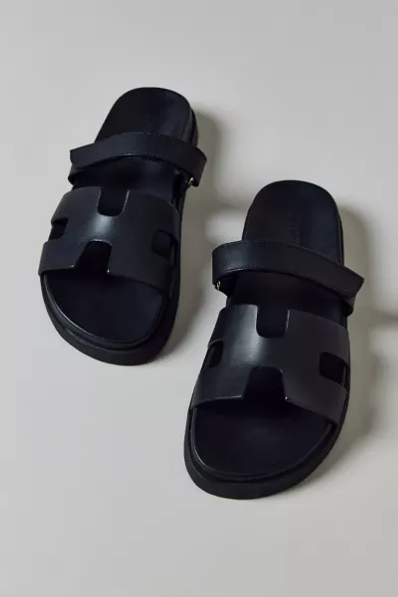 Steve Madden Mayven Leather Slide Sandal