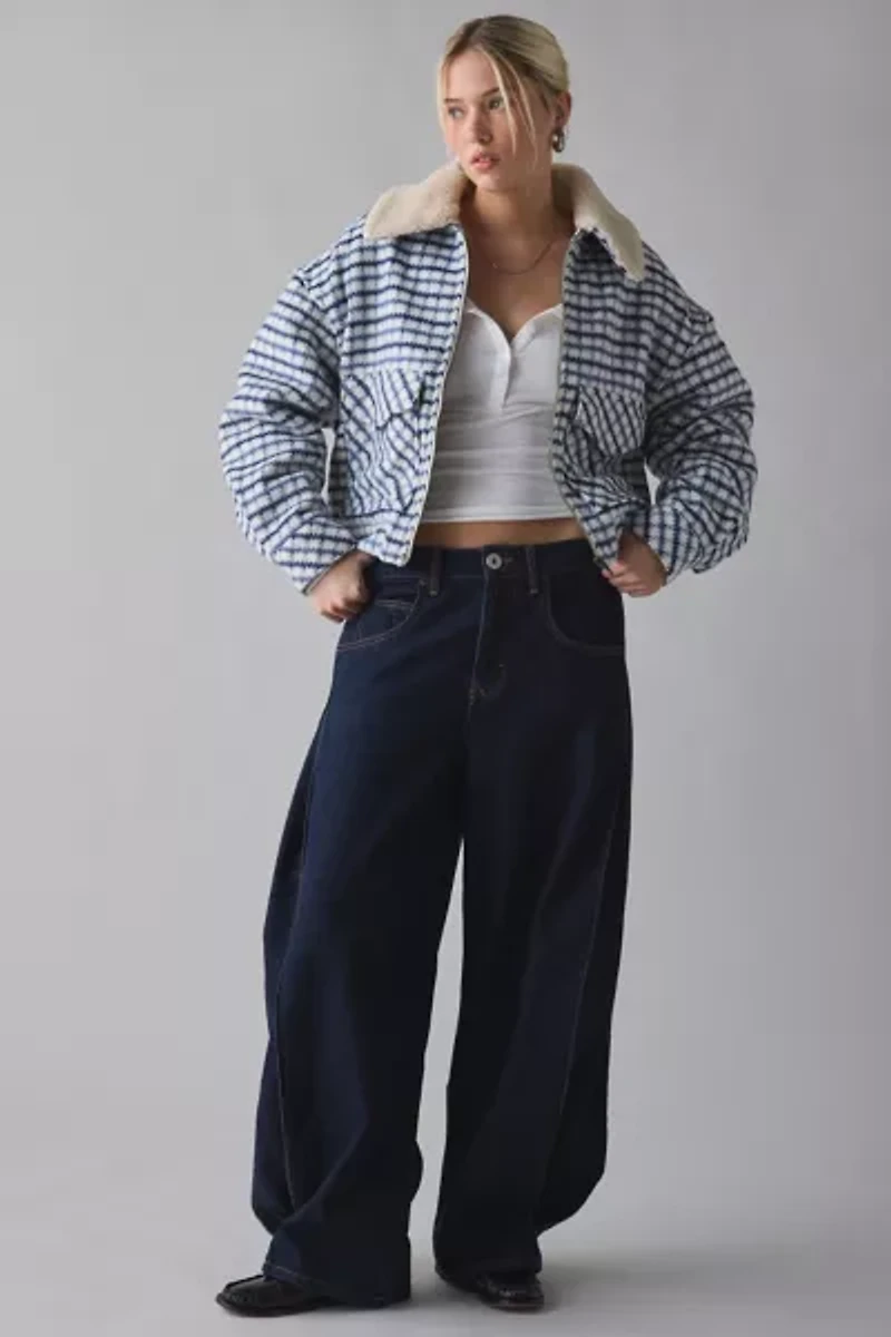 Levi’s® ‘90s Shrunken Plaid Trucker Jacket