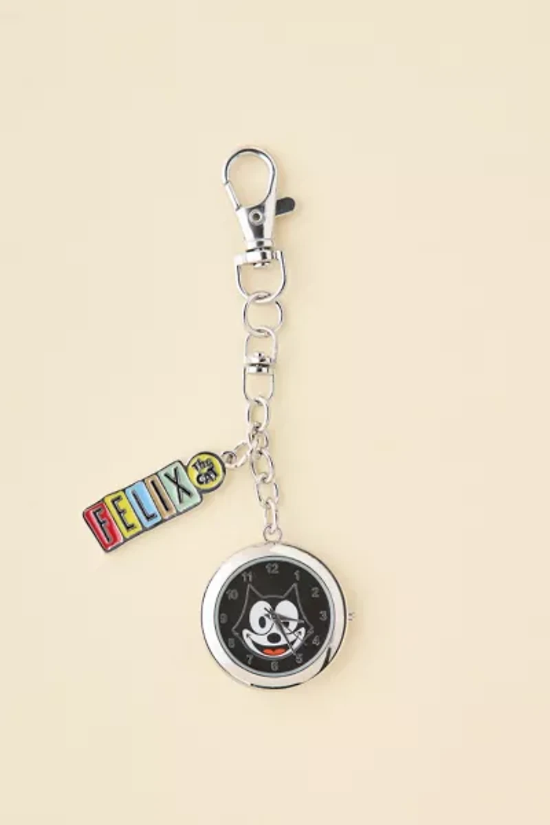 Felix The Cat Pocket Watch Keychain