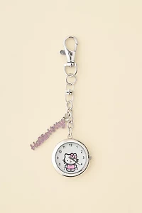 Sanrio Hello Kitty Pocket Watch Keychain