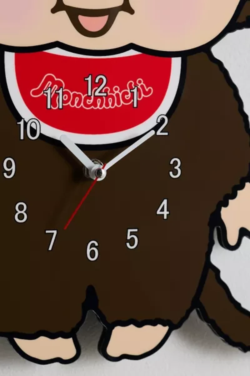 Monchhichi Figural Analog Wall Clock