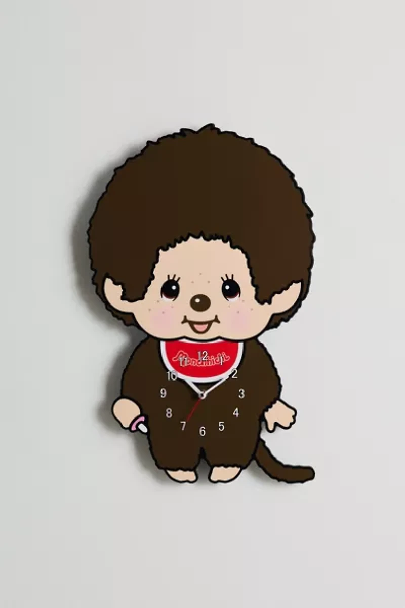Monchhichi Figural Analog Wall Clock