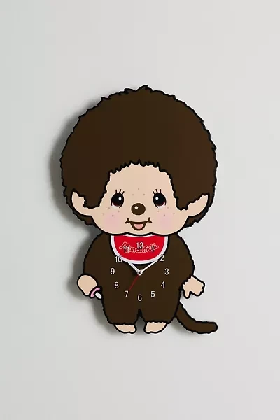 Monchhichi Figural Analog Wall Clock
