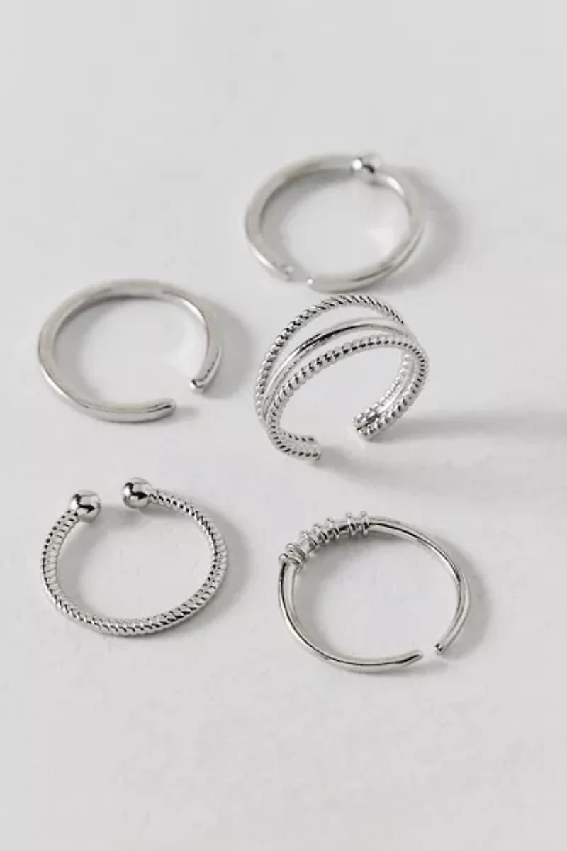 Simple Midi Ring & Toe Ring Set