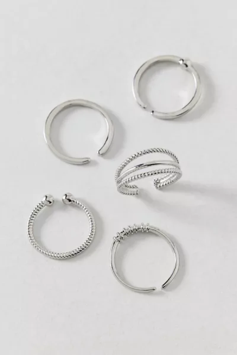 Simple Midi Ring & Toe Ring Set