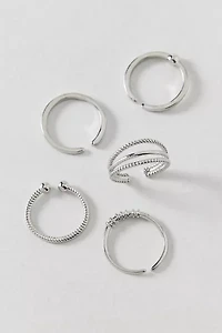 Simple Midi Ring & Toe Ring Set