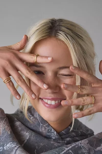 Simple Midi Ring & Toe Set