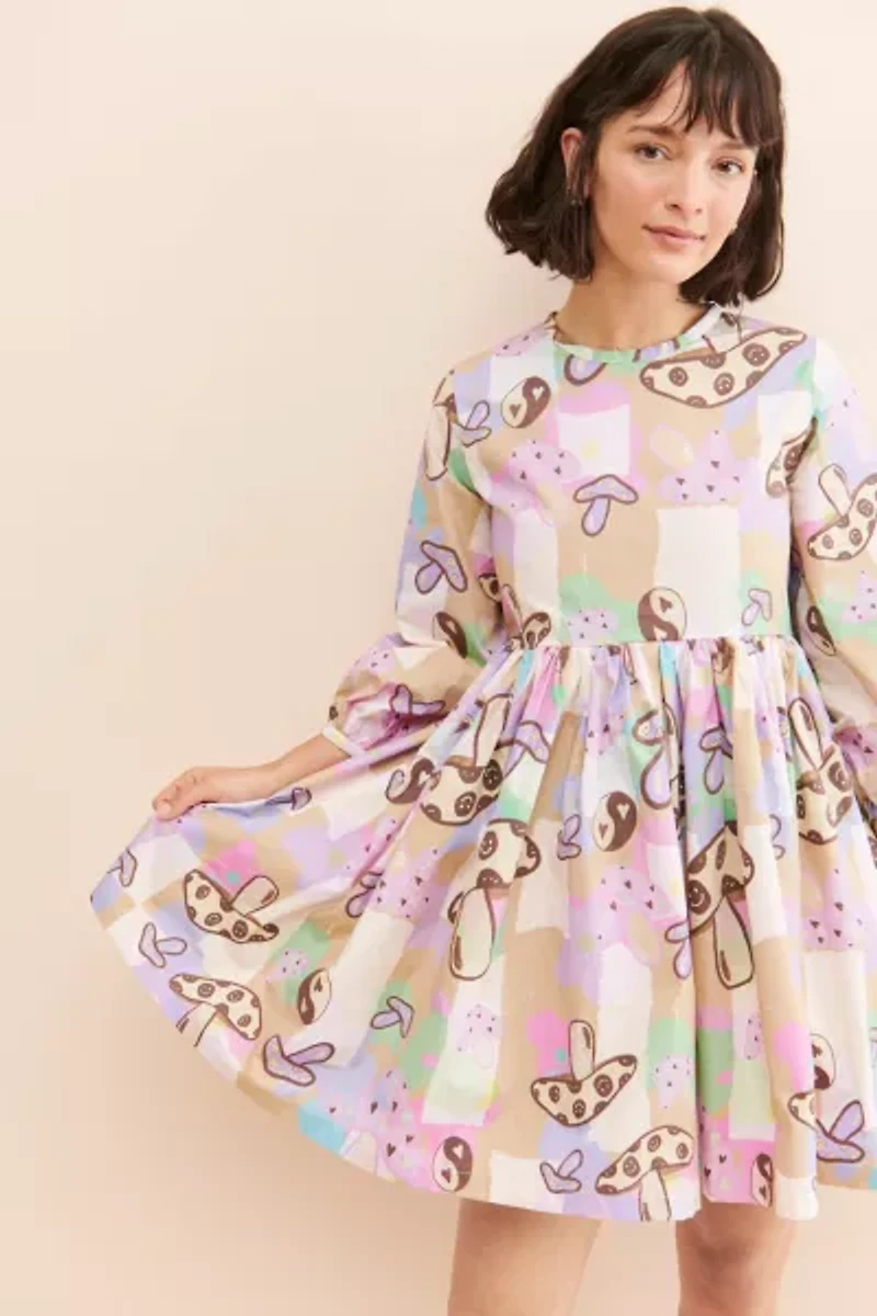 by Megan Crosby Lila Totally Toadstool Dress