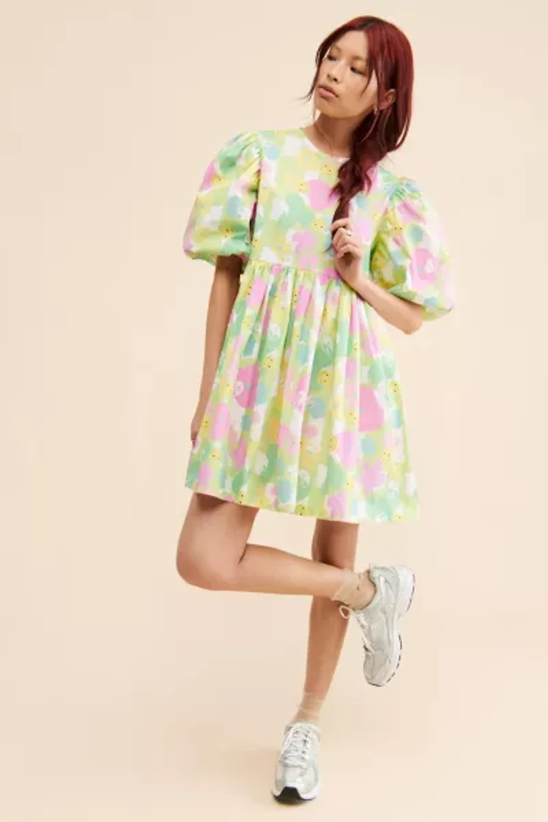 by Megan Crosby Olive Mini Dress