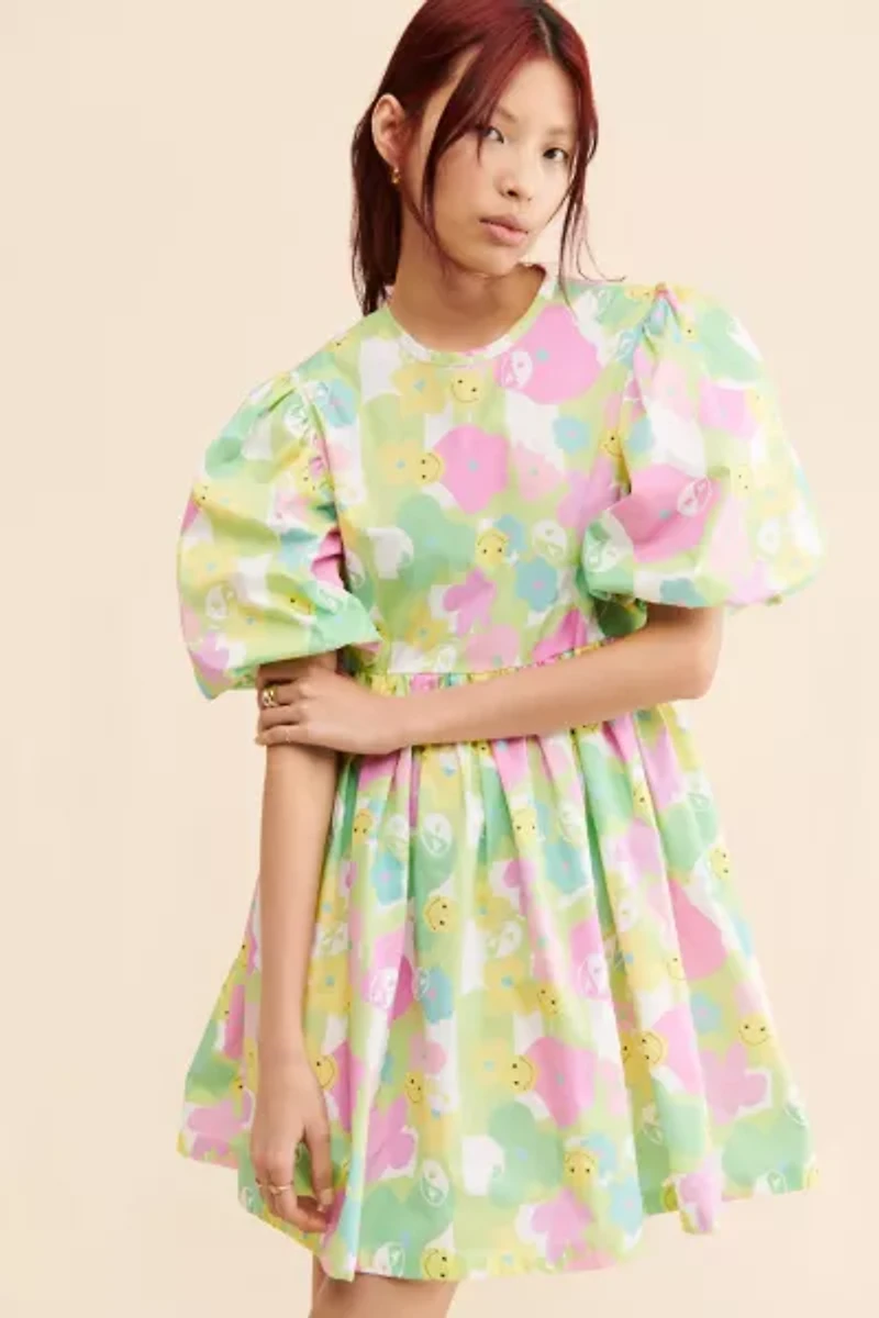 by Megan Crosby Olive Mini Dress
