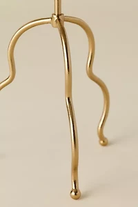 Mystic Wavy Leg Metal Side Table