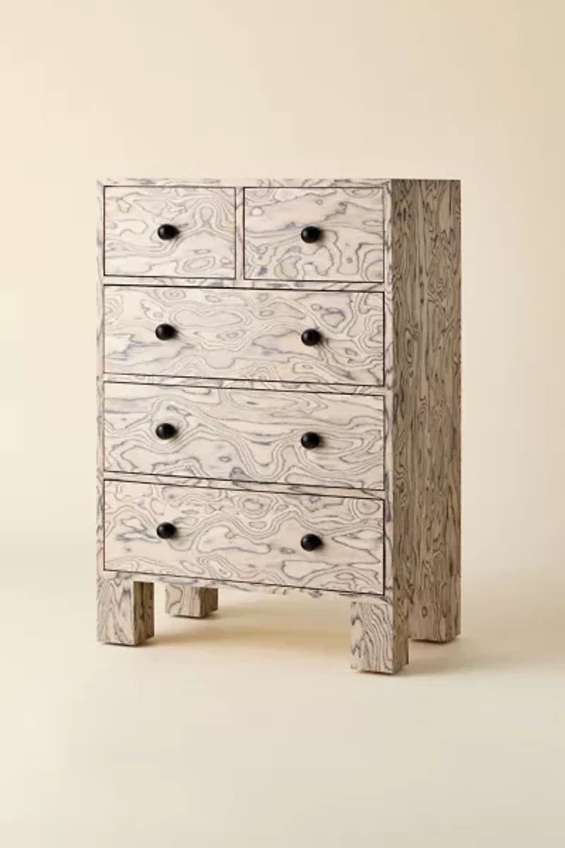 Parker Tall 5-Drawer Dresser