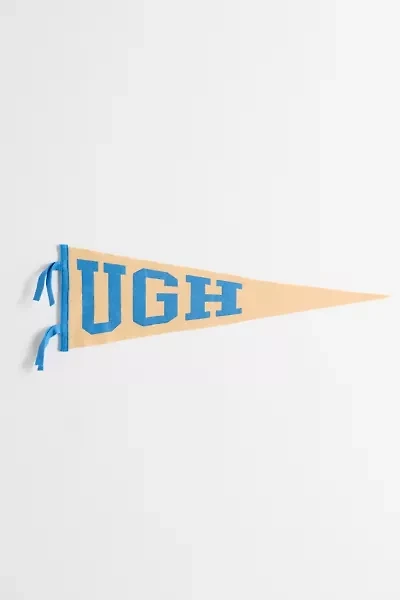 Game Day Ugh College Pennant Flag Wall Hanging