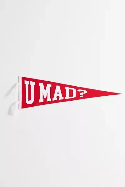 Game Day U Mad? College Pennant Flag Wall Hanging