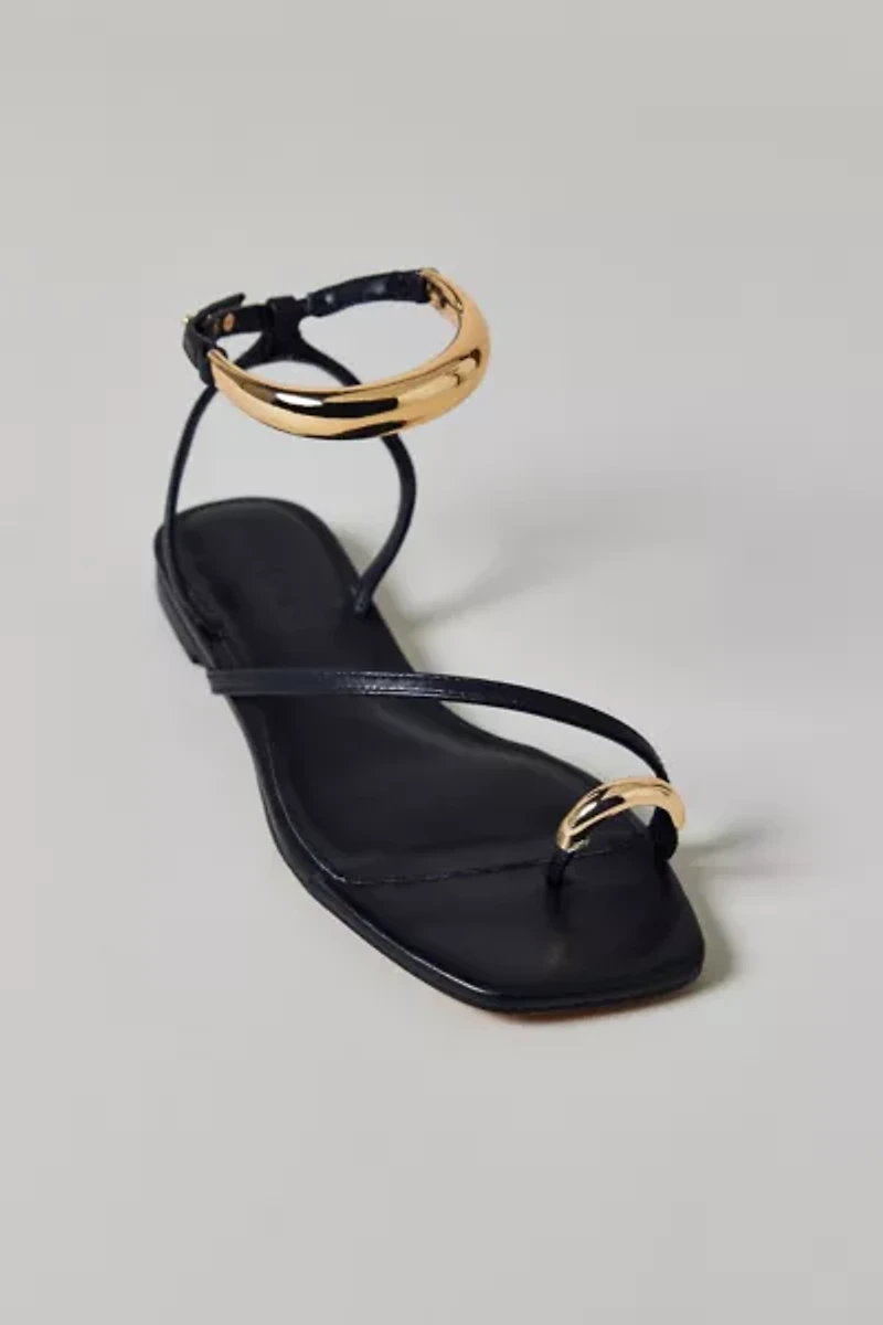 Steve Madden Odyssey Flat Leather Sandal