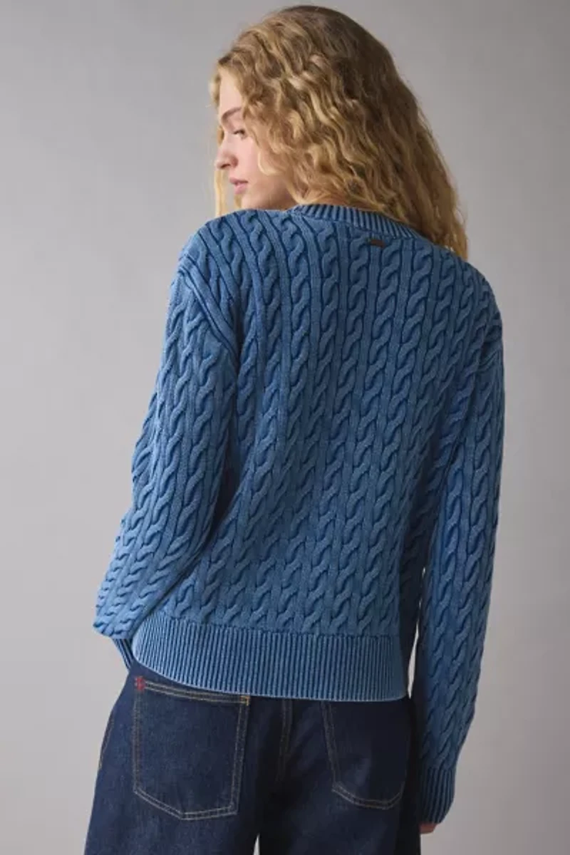 Levi's® Boyfriend Cable Knit Pullover Sweater