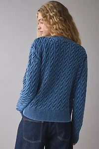Levi's® Boyfriend Cable Knit Pullover Sweater
