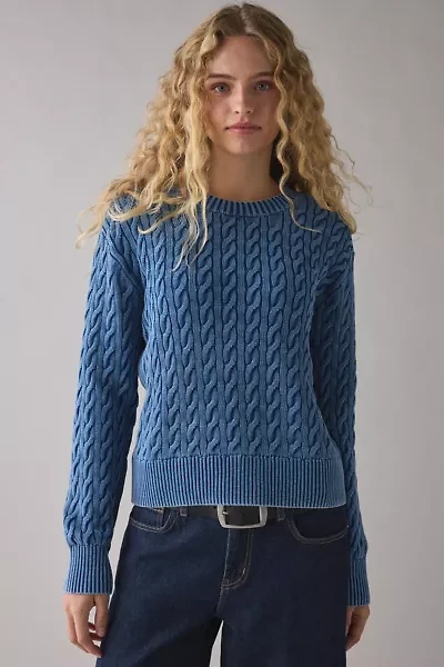 Levi's® Boyfriend Cable Knit Pullover Sweater