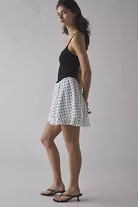 UO Sonnie Day Basque Waist Cami Mini Dress