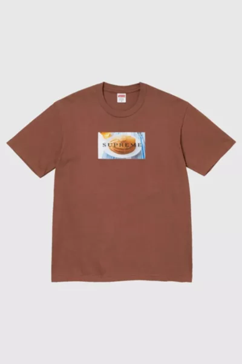 Supreme Pancakes Graphic T-Shirt