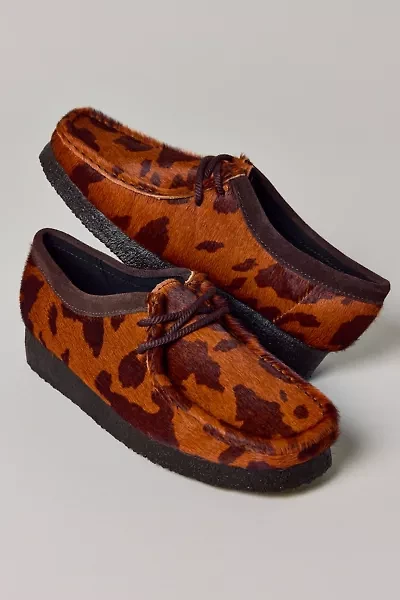 Clarks Women's Wallabee Cow Print Shoe