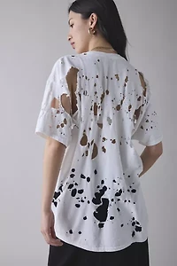ReMADE By UO Destroyed Oversized Tee