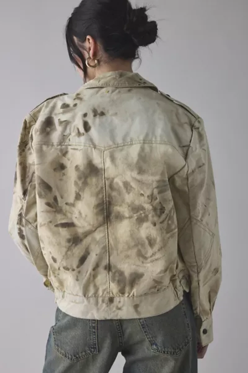 ReMADE By UO Bleached Out Workwear Jacket