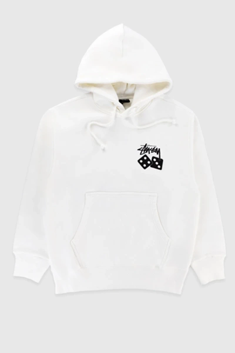 Stussy Pigment Dyed Dice Hoodie Sweatshirt