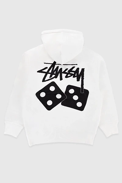 Stussy Pigment Dyed Dice Hoodie Sweatshirt