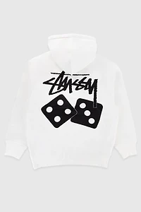 Stussy Pigment Dyed Dice Hoodie Sweatshirt