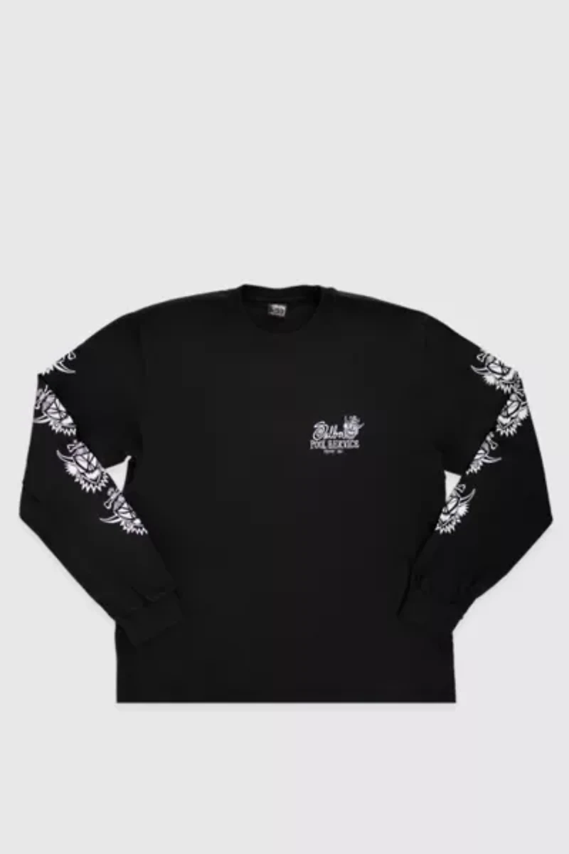 Stussy WD Pool Service Long Sleeve Tee