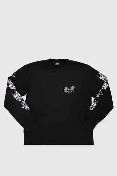 Stussy WD Pool Service Long Sleeve Tee