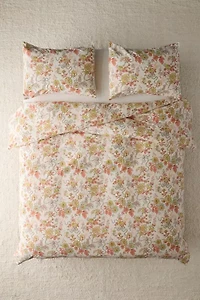 Catlyn Floral Patterned Duvet Cover Set