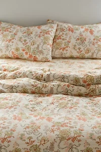 Catlyn Floral Patterned Duvet Cover Set