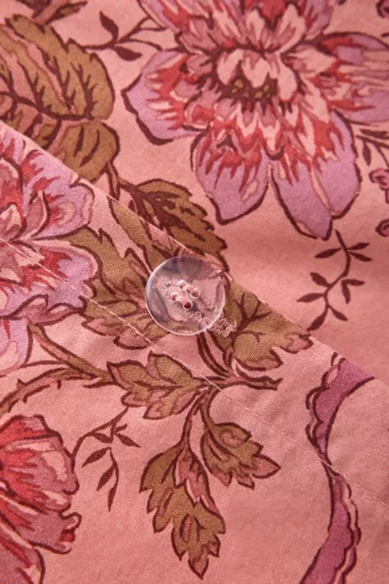 Catlyn Floral Patterned Duvet Cover Set