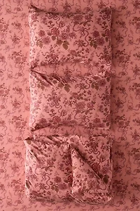 Catlyn Floral Patterned Duvet Cover Set