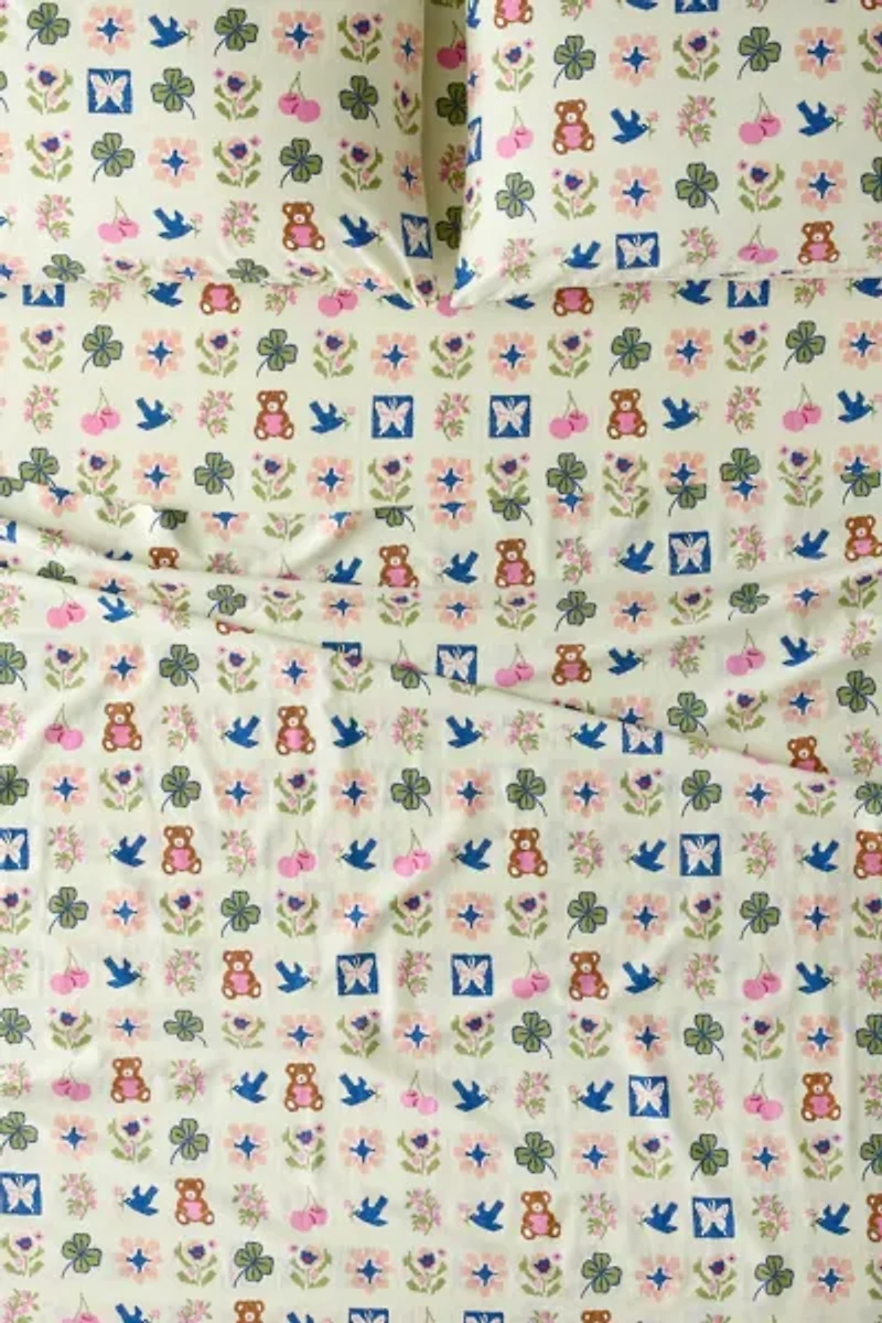 Raya Icon Patterned Sheet Set