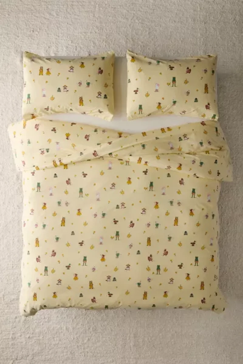 Party Animals Patterned Duvet Set