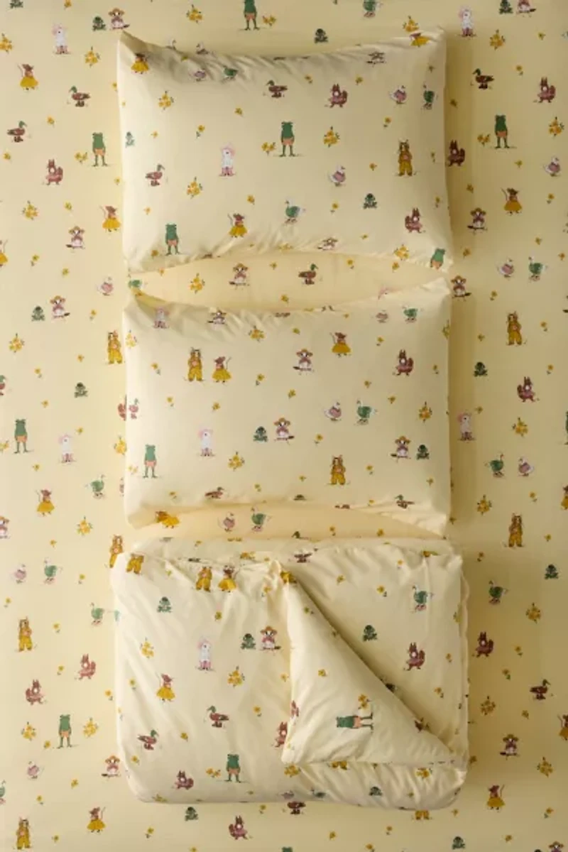 Party Animals Patterned Duvet Set