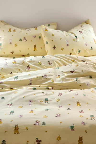 Party Animals Patterned Duvet Set