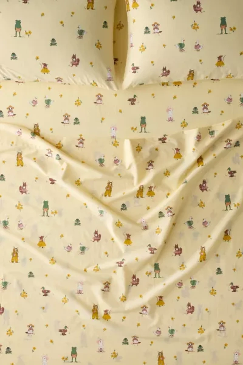 Party Animals Patterned Sheet Set