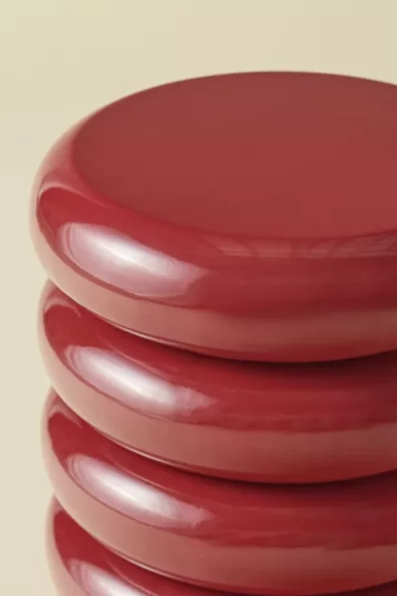 Jones Ribbed Iron Storage Side Table