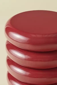 Jones Ribbed Iron Storage Side Table