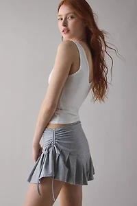 Out From Under Bec Pleated Micro Mini Skort