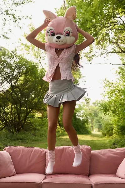 Out From Under Bec Pleated Micro Mini Skort